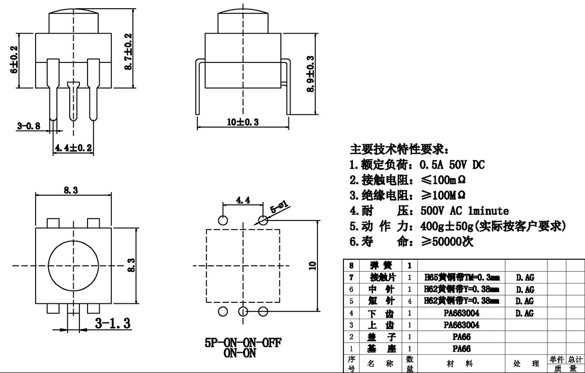 o_(ki)P(gun)ϵ:KAN6G-501 tech img