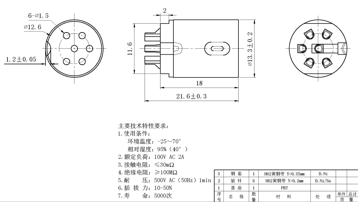 DIN^ϵ:DSCT-6-07F tech img